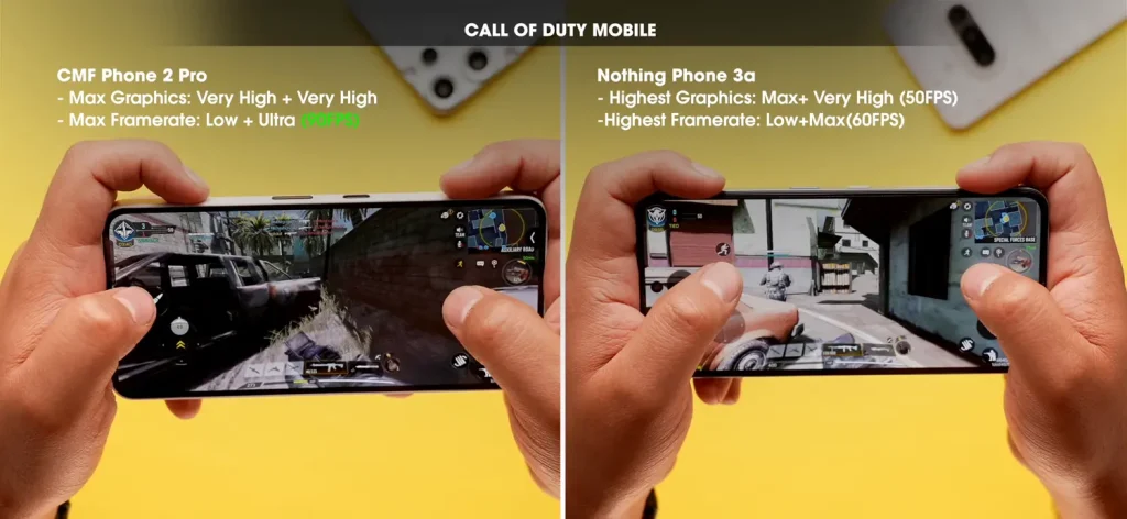 CMF Phone 2 Pro: A Budget Marvel That Challenges the Nothing Phone 3a 13 CMF Phone 2 Pro vs Nothing Phone 3a Gaming Test