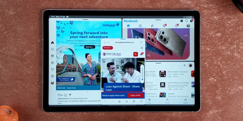 Samsung Galaxy Tab S10 FE Review: Is It Worth Buying in 2025? 11 Samsung Tab S10 FE Multi Tasking