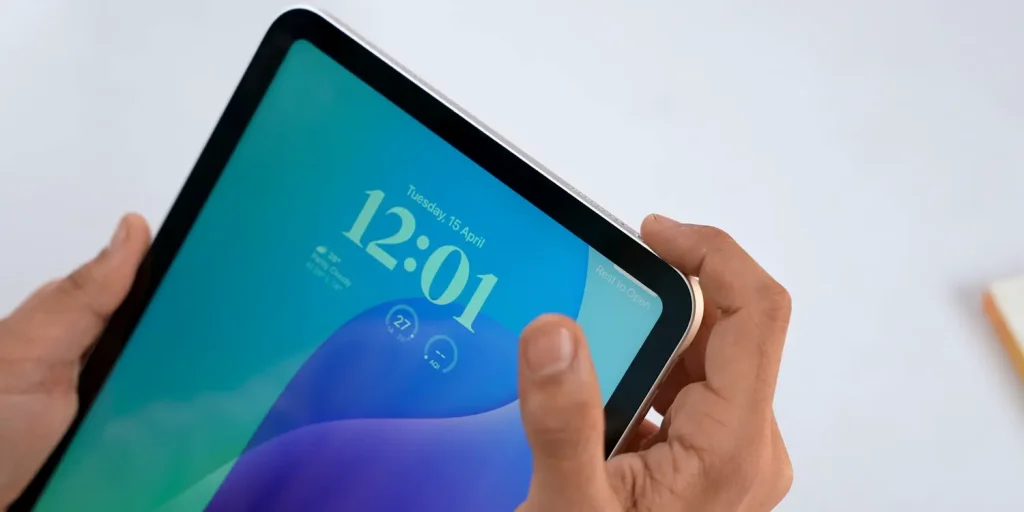 Xiaomi Pad 7 vs iPad 11th Gen: Which Tablet Should You Buy? 2 iPad 11th Gen has Fingerprint Sensor Inbuild