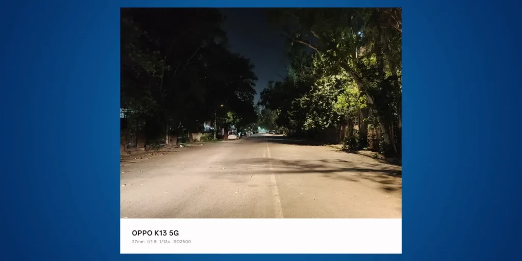 Oppo K13 Review After 7 Days of Use 20 Oppo K13 Night Mode Image