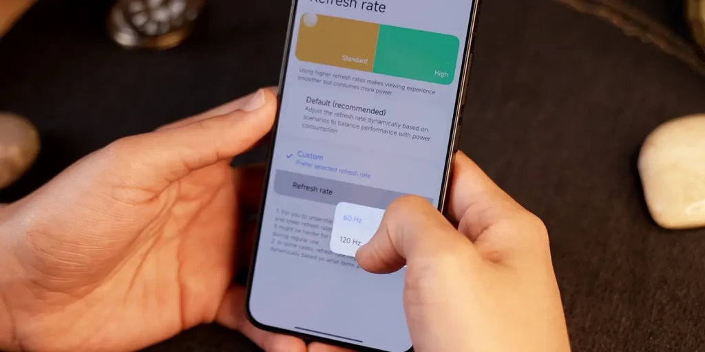Xiaomi 15 Image Refresh Rate Image