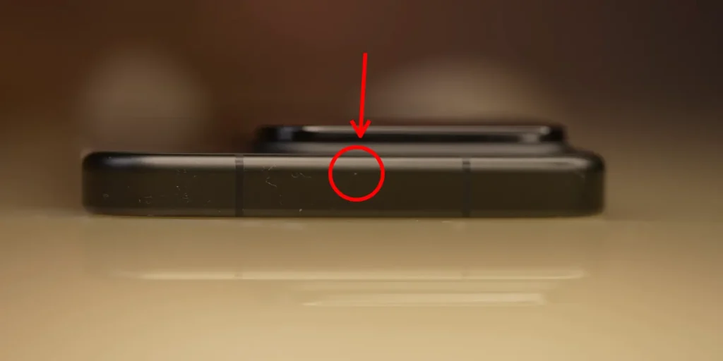 Xiaomi 15 Top Scratch