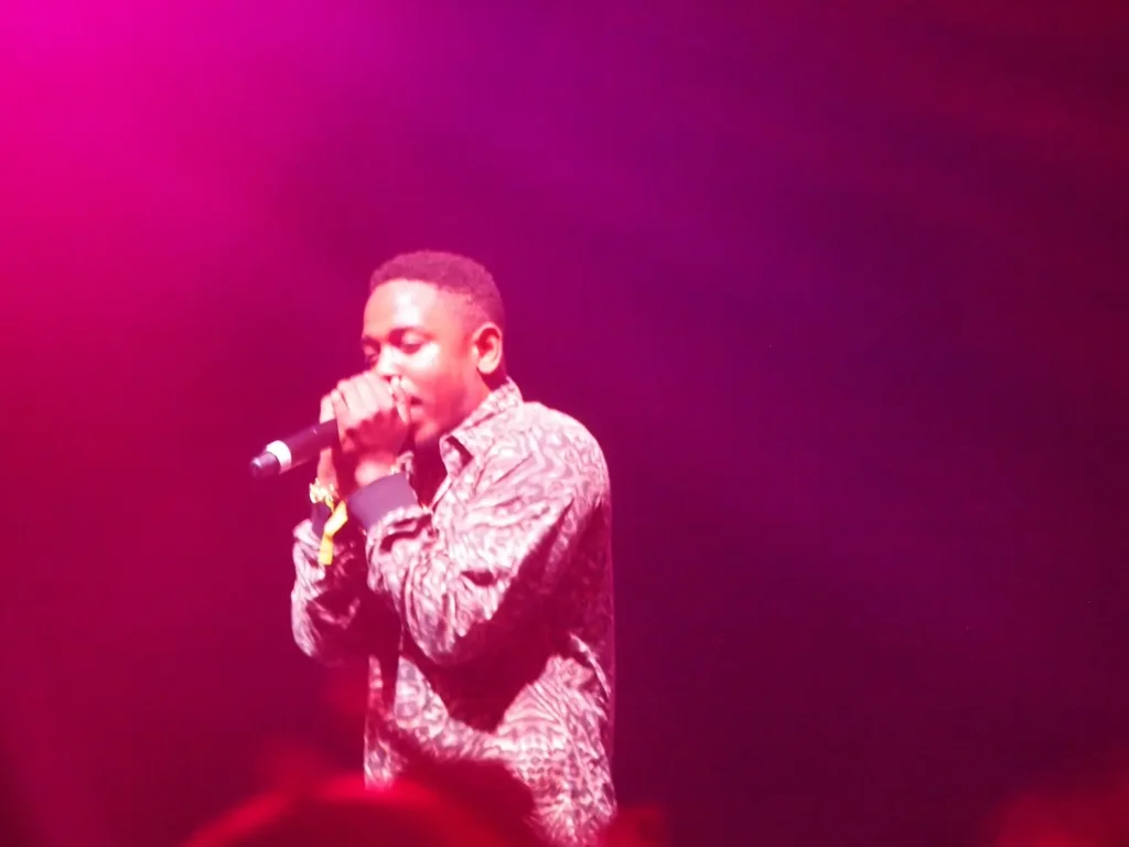 Kendrick Lamar Stage Performance